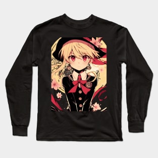 Anime Wonderland: Whimsical Art Prints Featuring Manga-Inspired Designs for Otaku Bliss! Long Sleeve T-Shirt